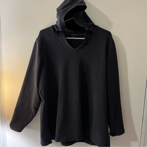 Lands End Navy hooded tunic